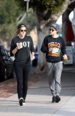 KRISTEN STEWART Out and About in Los Angeles 2101