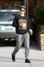 KRISTEN STEWART Out and About in Los Angeles 2101