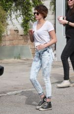 KRISTEN STEWART Out and About in Los Angeles 2901