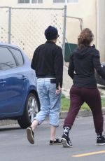 KRISTEN STEWART Out and About in Los Feliz 2001