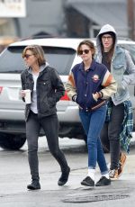KRISTEN STEWART Out and About with Friends in Los Angeles 0901