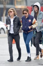 KRISTEN STEWART Out and About with Friends in Los Angeles 0901