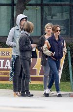 KRISTEN STEWART Out and About with Friends in Los Angeles 0901