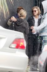 KRISTEN STEWART Out and About with Friends in Los Angeles 0901