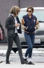 KRISTEN STEWART Out and About with Friends in Los Angeles 0901