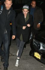 KRISTEN STEWART Out in New York with Friends