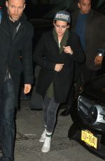 KRISTEN STEWART Out in New York with Friends