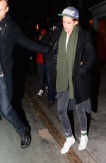 KRISTEN STEWART Out in New York with Friends