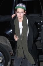 KRISTEN STEWART Visiting Julianne Moore in New York