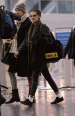 KRISTEN STEWARY at JFK Airport in New York 1101