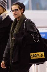 KRISTEN STEWARY at JFK Airport in New York 1101
