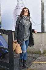 KYM MARSH Out and About in London 1501
