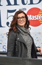 KYM MARSH Out and About in London 1501