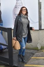 KYM MARSH Out and About in London 1501