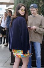 LANA DEL REY and Her Sister CAROLINE GRANT Out for Lunch at Il Pastaio