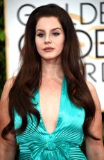 LANA DEL REY at 2015 Golden Globe Awards in Beverly Hills