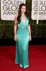 LANA DEL REY at 2015 Golden Globe Awards in Beverly Hills