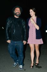 LANA DEL REY Night Out in Hollywood 2801