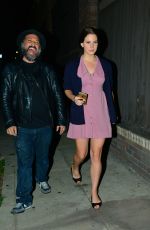 LANA DEL REY Night Out in Hollywood 2801