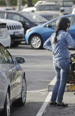 LANA DEL REY Out for Motorcycle Ride in Malibu