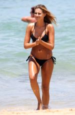 LAURA DUNDOVIC in Bikini on the Bondi Beach