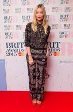 LAURA WHITMORE at Brit Awards 2015 Nominations Launch in London