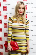 LAURA WHITMORE at Pandora and BHF Afternoon Tea in London