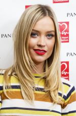 LAURA WHITMORE at Pandora and BHF Afternoon Tea in London