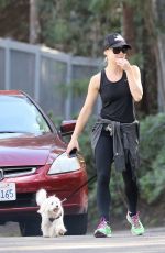 LEA MICHELE and BECCA TOBIN Out Hiking in Los Angeles