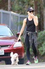 LEA MICHELE and BECCA TOBIN Out Hiking in Los Angeles