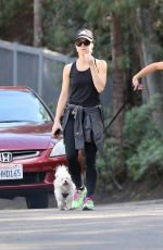 LEA MICHELE and BECCA TOBIN Out Hiking in Los Angeles