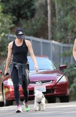 LEA MICHELE and BECCA TOBIN Out Hiking in Los Angeles