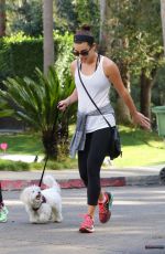 LEA MICHELE and BECCA TOBIN Out Hiking in Los Angeles