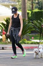 LEA MICHELE and BECCA TOBIN Out Hiking in Los Angeles