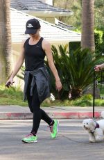 LEA MICHELE and BECCA TOBIN Out Hiking in Los Angeles
