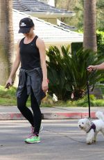 LEA MICHELE and BECCA TOBIN Out Hiking in Los Angeles