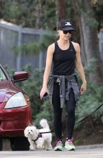 LEA MICHELE and BECCA TOBIN Out Hiking in Los Angeles