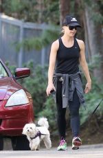 LEA MICHELE and BECCA TOBIN Out Hiking in Los Angeles