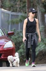 LEA MICHELE and BECCA TOBIN Out Hiking in Los Angeles