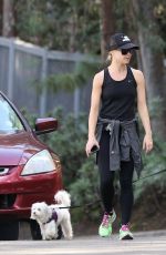 LEA MICHELE and BECCA TOBIN Out Hiking in Los Angeles