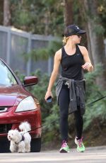 LEA MICHELE and BECCA TOBIN Out Hiking in Los Angeles