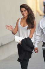 LEA MICHELE Arrives at Jimmy Kimmel Live! 2101