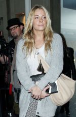 LEANN RIMES Arrives at Los Angeles International Airport