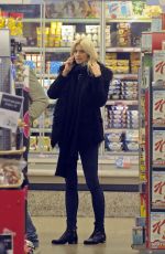 LENA GERCKE Out Shopping in Madrid