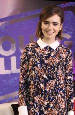 LILY COLLIN at Young Hollywood Show
