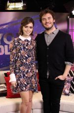 LILY COLLIN at Young Hollywood Show