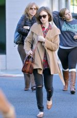 LILY COLLINS Out and About in Beverly Hills 1501