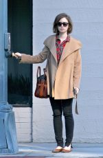 LILY COLLINS Out and About in Beverly Hills 1501