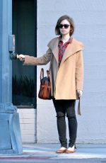 LILY COLLINS Out and About in Beverly Hills 1501