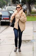 LILY COLLINS Out and About in Los Angeles 1001